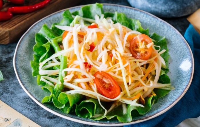 泰式青木瓜沙拉食材 泰式青木瓜沙拉食材